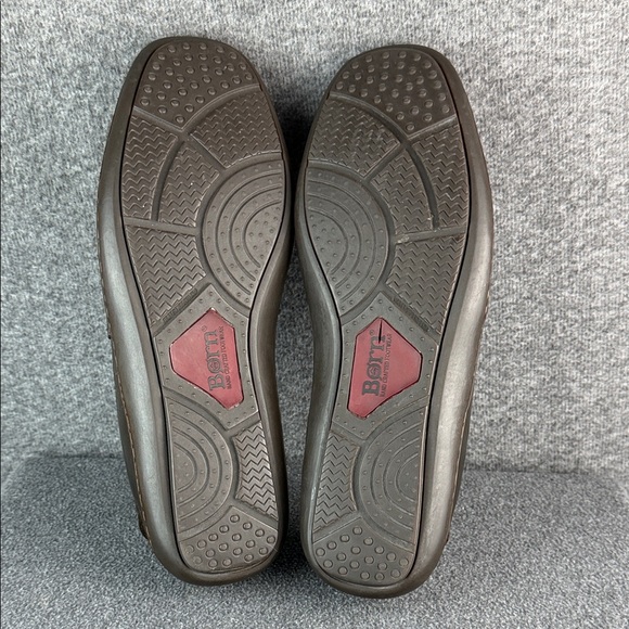 Born Leather Penny Loafers Brown Men's 12 Slip- On Casual Comfort - Picture 11 of 13